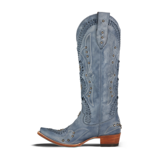 Cossette Boot - Washed Denim