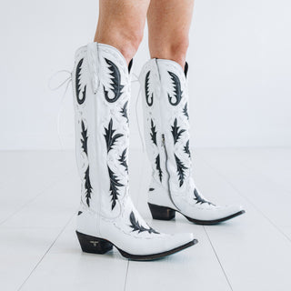 Reverie Knee High Corset - Newsprint