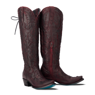 Reverie Knee High Corset - Black Cherry