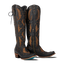 Jet Black and Burnt Caramel