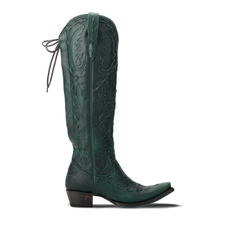 Reverie Knee High Corset - Emerald Green