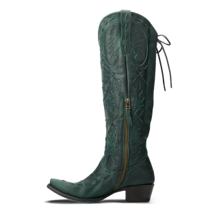 Reverie Knee High Corset - Emerald Green