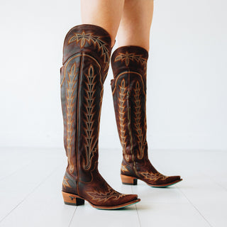 Lexington OTK Corset - Cognac
