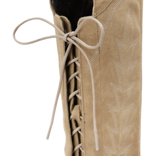 Lexington OTK Corset - Latte Suede