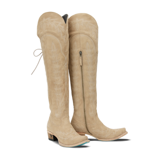 Lexington OTK Corset - Latte Suede