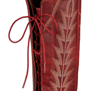 Lexington OTK Corset - Smoldering Ruby