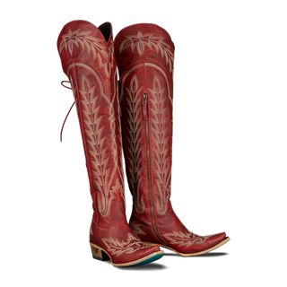 Lexington OTK Corset - Smoldering Ruby