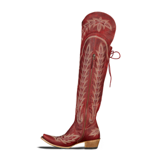 Lexington OTK Corset - Smoldering Ruby