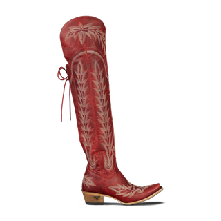 Lexington OTK Corset - Smoldering Ruby