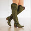 Olive Suede