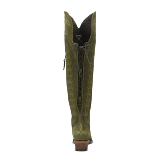 Lexington OTK Corset - Olive Suede