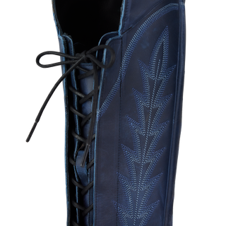 Lexington OTK Corset - Midnight Navy