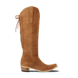 Olivia Jane Knee High Corset - Toffee Suede