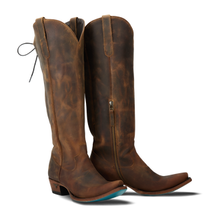 Olivia Jane Knee High Corset - Burnt Caramel