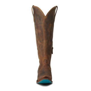 Olivia Jane Knee High Corset - Burnt Caramel