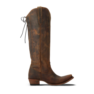 Olivia Jane Knee High Corset - Burnt Caramel