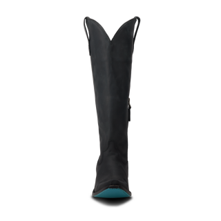 Olivia Jane Knee High Corset - Matte Black