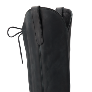 Olivia Jane Knee High Corset - Matte Black