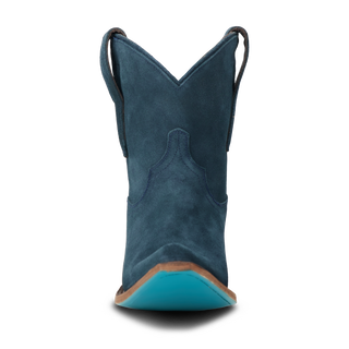 Emma Jane Bootie - Navy Suede