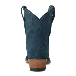 Emma Jane Bootie - Navy Suede