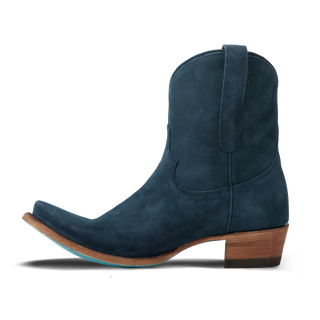 Emma Jane Bootie - Navy Suede
