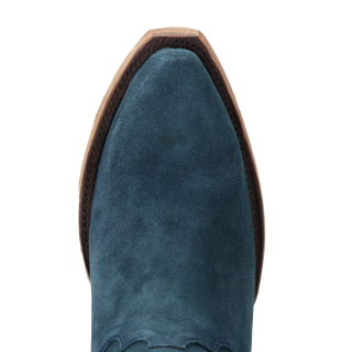 Emma Jane Bootie - Navy Suede