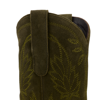 Sandaga Midi - Olive Suede