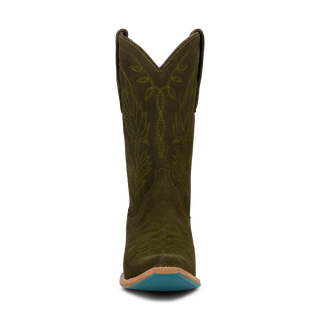 Sandaga Midi - Olive Suede