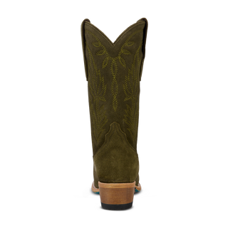 Sandaga Midi - Olive Suede