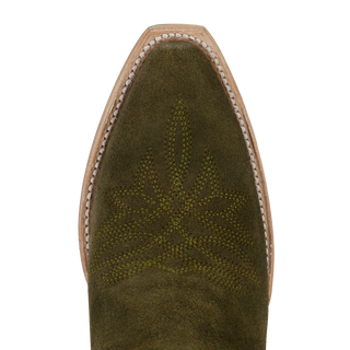 Sandaga Midi - Olive Suede