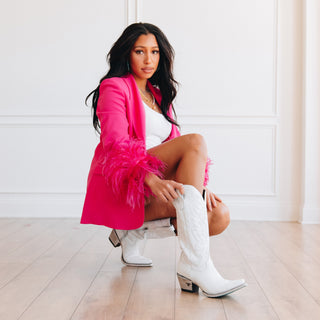 Smokeshow Boot - Matte White