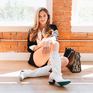 Smokeshow Boot - Matte White