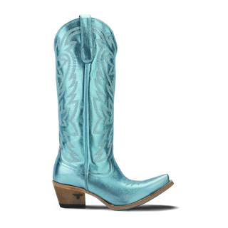 Smokeshow Boot - Turquoise Metallic