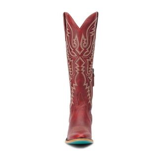 Monica Knee High Corset - Smoldering Ruby