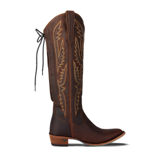 Monica Knee High Corset - Cognac