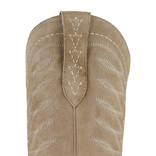 Squash Blossom Boot - Latte Suede