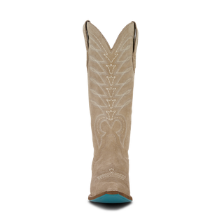 Squash Blossom Boot - Latte Suede
