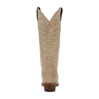 Squash Blossom Boot - Latte Suede