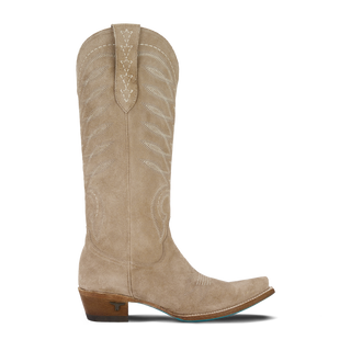 Squash Blossom Boot - Latte Suede