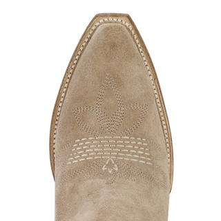 Squash Blossom Boot - Latte Suede