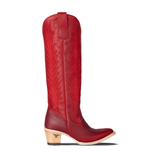 Jentry Knee High Boot - Smoldering Ruby