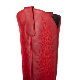 Jentry Knee High Boot - Smoldering Ruby