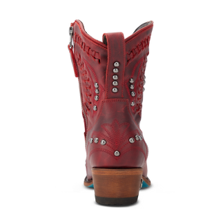 Cossette Bootie - Smoldering Ruby
