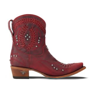 Cossette Bootie - Smoldering Ruby