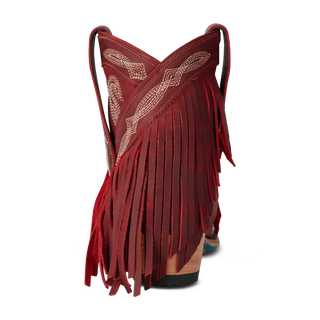 Senita Falls Bootie - Smoldering Ruby