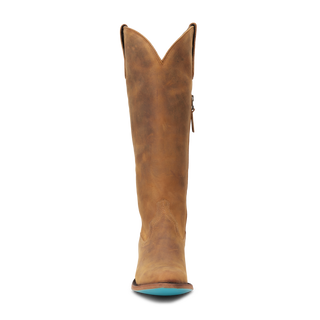 Plain Jane Boot - Burnt Caramel
