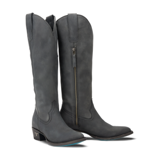 Plain Jane Boot - Matte Black