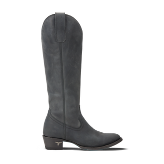 Plain Jane Boot - Matte Black
