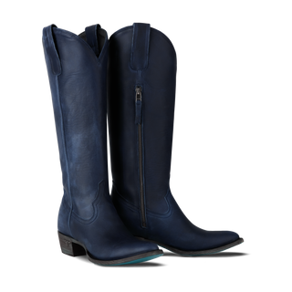 Plain Jane Boot - Midnight Navy