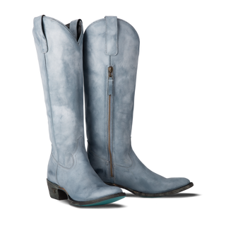 Plain Jane Boot - Washed Denim